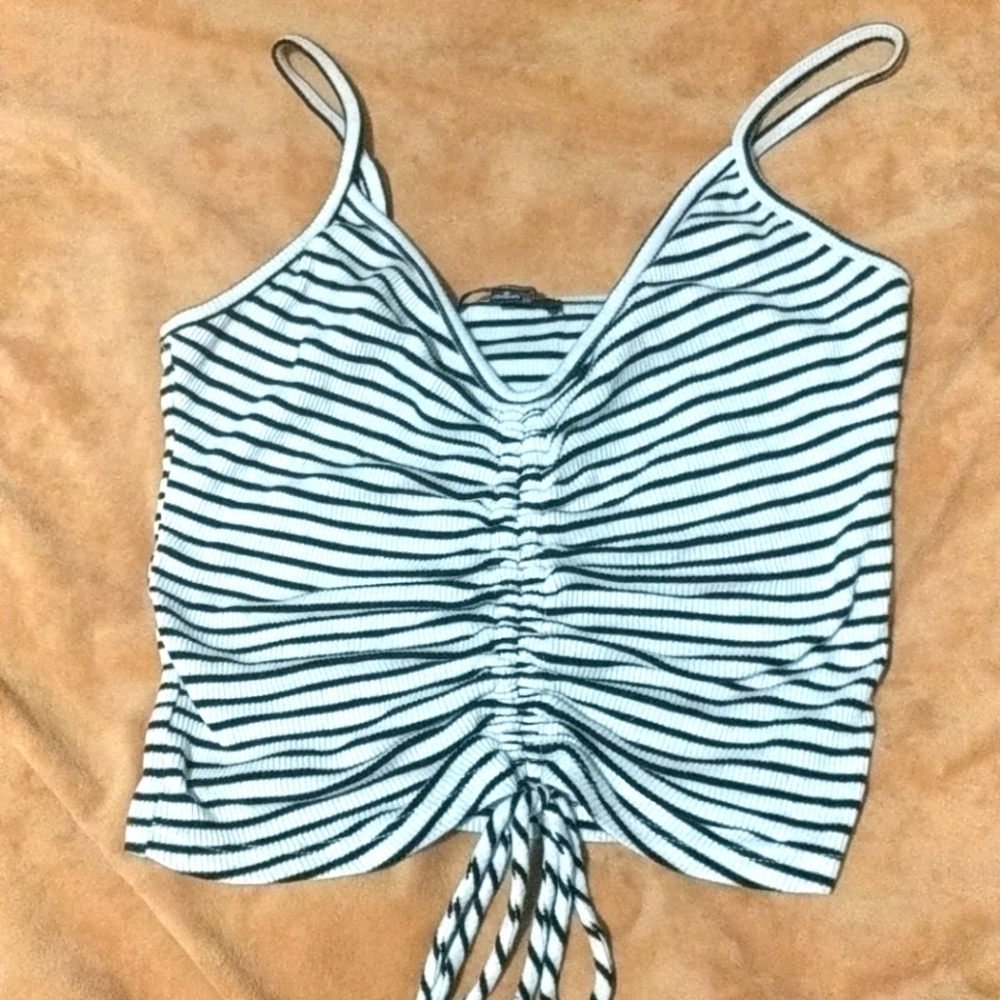 Striped Crop Top